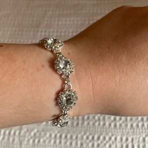 Silver Crystal Bracelet